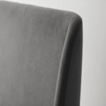 Swyft Bed 02 Charcoal Grey Velvet Bed Frame in 3 Sizes - Image 5