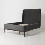 Swyft Bed 02 Charcoal Grey Velvet Bed Frame in 3 Sizes - Image 6