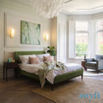 Swyft Bed 02 Green Velvet Bed Frame in 3 Sizes - Image 2