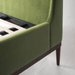 Swyft Bed 02 Green Velvet Bed Frame in 3 Sizes - Image 6