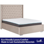 Luff Prestige Hybrid Bamboo Mattress in Firm Comfort Rating & 5 Sizes - Image 4