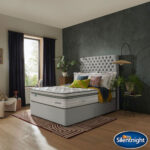 Silentnight AirMesh® 3000 Pocket Boxtop Mattress & Slate Grey Divan in 4 Sizes