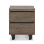 Bentley Designs Tivoli Weathered Oak Nightstand, 2 Pack - Image 4