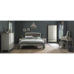 Bentley Designs Whitby Scandi Oak & Soft Grey Bed Frame in 2 Sizes - Image 5