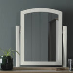 Bentley Designs Whitby Scandi Oak & Soft Grey Dressing Table & Stool - Image 5
