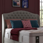 Sealy Richmond Silver Fox Fabric Full Height Headboard in 3 Sizes - Image 3