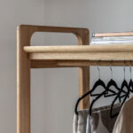 Gallery Craft Oak Open Wardrobe - Image 4