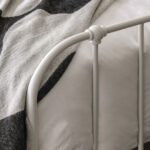 Gallery Loughton Cream Metal Bed Frame in 3 Sizes - Image 5