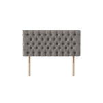 Pocket Spring Bed Company Florence Light Grey Fabric Headboard in 3 Sizes - Image 8