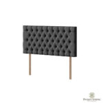 Pocket Spring Bed Company Florence Grey Fabric Headboard in 3 Sizes - Image 7