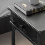 Gallery Wycombe Black Oak Nightstand - Image 3