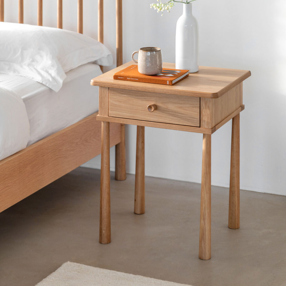 Gallery Wycombe Natural Oak Nightstand
