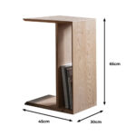 Gallery Milano Oak Sofa Table - Image 2