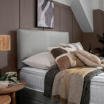 Silentnight Bexley Grey Fabric Headboard in 5 Sizes - Image 2