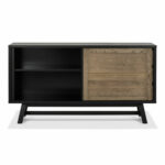 Bentley Designs Camden Weathered Oak & Peppercorn Wide Sideboard - Image 4