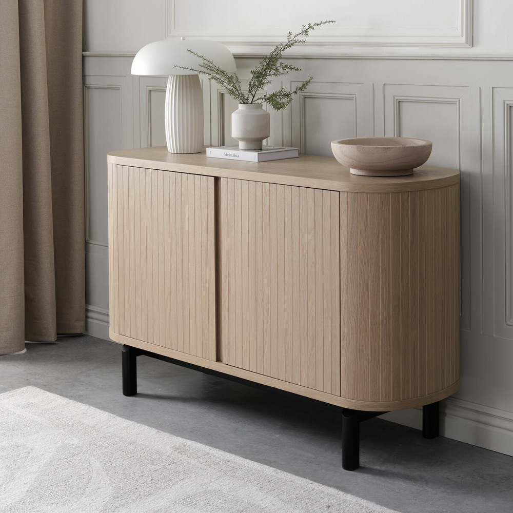 Bentley Designs Vega Scandi Light Oak Small Sideboard