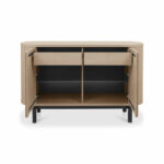 Bentley Designs Vega Scandi Light Oak Small Sideboard - Image 5