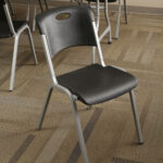 Lifetime Stacking Chair, 14 Pack & Chair Trolley - Image 4