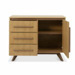 Bentley Designs Kristen Light Oak Small Sideboard - Image 3
