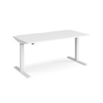 Elev8 Large Power Adjustable Height Desk, White - Image 2