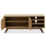Bentley Designs Kristen Light Oak Entertainment Unit for TV's up to 55" - Image 5