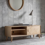 Gallery Milano Oak Entertainment Unit for TV's up to 55" - Image 9