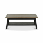 Bentley Designs Camden Weathered Oak & Peppercorn Coffee Table - Image 4