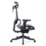 Elise Mesh Operator Chair with Adjustable Headrest - Image 3