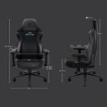 ONEX RTC ErgoGlide Gaming Chair, Black/Green - Image 2