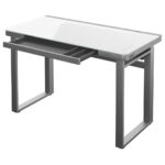 Tresanti Aurora Power Adjustable Height Desk with LED Lights - Image 9