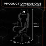 X Rocker Kunai RGB Gaming Chair with LED Lights - Image 6