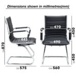 Bari Cantilever Visitors Chair - Image 2