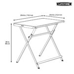 Lifetime 30" (2.5ft) Black Personal Commercial Table - Image 2