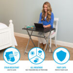 Lifetime 30" (2.5ft) Black Personal Commercial Table - Image 3