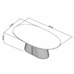 Bentley Designs Vega Scandi Light Oak Dining Table, Seats 6 - Image 2