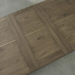 Bentley Designs Camden Weathered Oak & Peppercorn Extending Dining Table, Seats 4-6 - Image 5