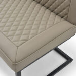 Indus Valley Arden Ceramic Dining Table With Taupe Corner Bench & Low Bench - Image 5