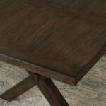 Blakely Extending Dining Table + 6 Cross Back Chairs, Seats 6-8 - Image 5