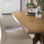 Bentley Designs Kristen Light Oak Dining Table, Seats 6 - Image 3