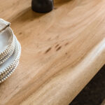 Gallery Chisbury Acacia Live Edge Dining Table, Seats 4-6 - Image 4