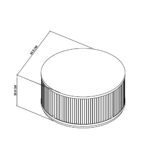 Bentley Designs Vega Scandi Light Oak Coffee Table - Image 2