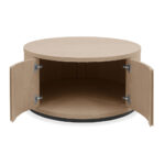 Bentley Designs Vega Scandi Light Oak Coffee Table - Image 5