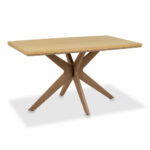 Bentley Designs Kristen Light Oak Dining Table, Seats 4 - Image 3