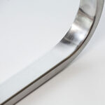 Peressini Rio Light Grey Faux Leather Dining Chair, 2 Pack - Image 5