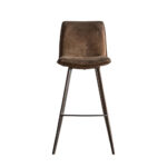 Gallery Henley Brown Faux Leather Bar Stool, 2 Pack - Image 5