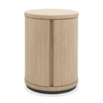 Bentley Designs Vega Scandi Light Oak Side Table - Image 4
