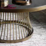 Gallery Pickford Bronze Glass Top Coffee Table - Image 3