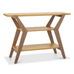 Bentley Designs Kristen Light Oak Console Table - Image 3