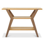 Bentley Designs Kristen Light Oak Console Table - Image 4