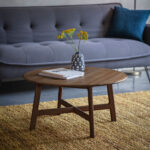 Gallery Madrid Walnut Round Coffee Table - Image 3